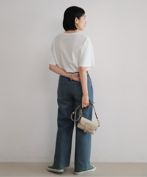 NOMBRE IMPAIR（ノンブルアンペール）の「BALEINE PT　半袖TEE（Tシャツ/カットソー・レディース・サックスブルー/グリーン/ホワイト・FREE）」の10枚目の写真