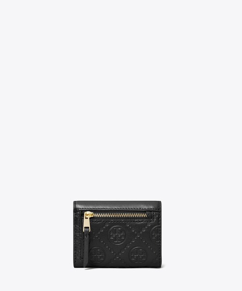 TORY BURCH(トリーバーチ)の「Tモノグラム レザー エンベロープ スモールウォレット(財布・レディース・ブラック・ONE SIZE)」の3枚目の写真