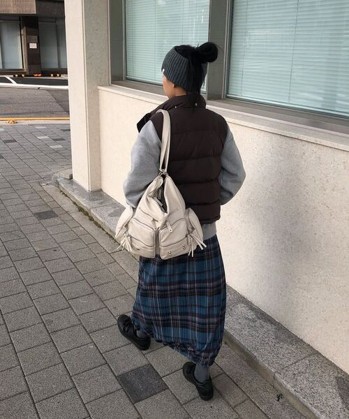 BLACKPURPLE(ブラックパープル)の「レト マルチカーゴバッグ Leto Multi Cargo Bag _Black(ショルダーバッグ・レディース・ブラック・FREE)」の22枚目の写真