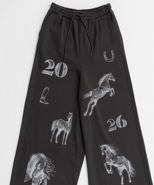 Drawing Horse Sweatpants/ドローイングホーススウェットパンツ