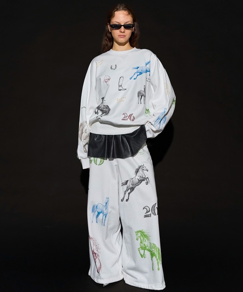 Drawing Horse Sweatpants/ドローイングホーススウェットパンツ
