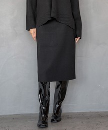 HEREIAM | 【HEREIAM】やみつきになる肌触り/ファインタッチニットミディスカート(スカート)