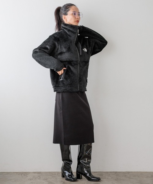 HEREIAM（ヘレイアム）の「【HEREIAM】やみつきになる肌触り/ファインタッチニットミディスカート（スカート・レディース・アイボリー/ブラック・FREE）」の12枚目の写真