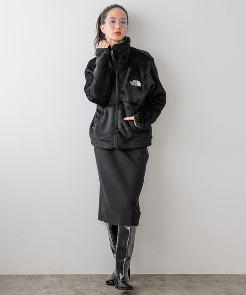 HEREIAM（ヘレイアム）の「【HEREIAM】やみつきになる肌触り/ファインタッチニットミディスカート（スカート・レディース・アイボリー/ブラック・FREE）」の13枚目の写真