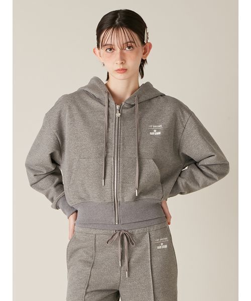 LILY BROWN（リリーブラウン）の「【LILY BROWN×MARY QUANT】スウェットパーカー（パーカー・レディース・アイボリー/グレー・F）」の18枚目の写真