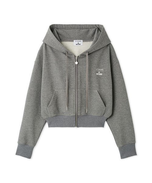 LILY BROWN（リリーブラウン）の「【LILY BROWN×MARY QUANT】スウェットパーカー（パーカー・レディース・アイボリー/グレー・F）」の19枚目の写真