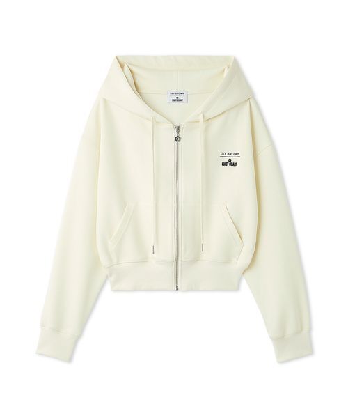 LILY BROWN（リリーブラウン）の「【LILY BROWN×MARY QUANT】スウェットパーカー（パーカー・レディース・アイボリー/グレー・F）」の20枚目の写真