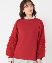 studio CLIP | ニット袖ドッキングプルオーバー(ニット/セーター)