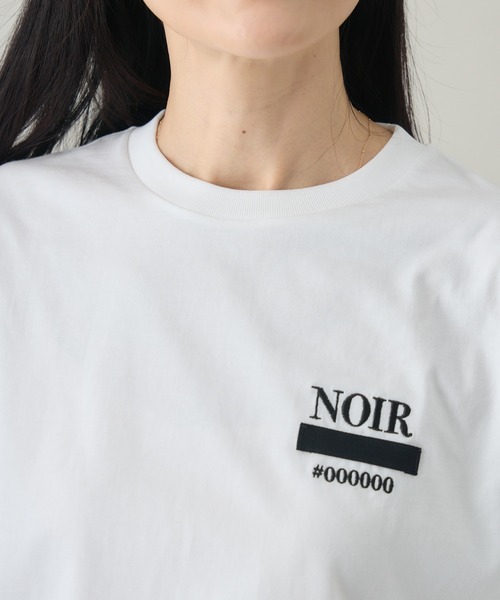 kuros'(クロス)の「【kuros'オリジナル】NOIR LOGO TEE ユニセックス 綿100%(Tシャツ/カットソー・メンズ・ブラック/ホワイト・MEDIUM/LARGE)」の13枚目の写真