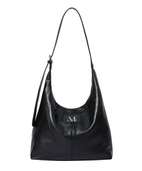 MUCENT（ムセント）の「【UNISEX】MUCENT／クレセントレザーバッグ（ショルダーバッグ・レディース・ブラック/ブラウン・FREE）」の7枚目の写真