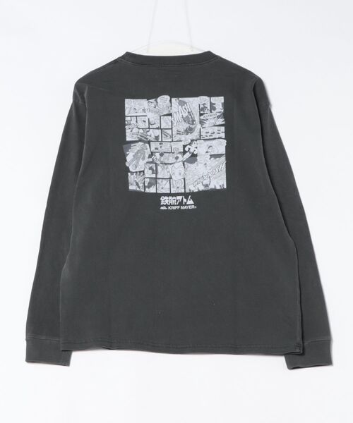 KRIFF MAYER(クリフメイヤー)の「【綿100%】手塚治虫キャラクターコラボロンT(アトム)(Tシャツ/カットソー・メンズ・チャコール/グリーン/グレー/オフホワイト・LARGE/MEDIUM/X-LARGE)」の5枚目の写真