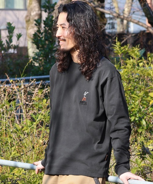 KRIFF MAYER(クリフメイヤー)の「【綿100%】手塚治虫キャラクターコラボロンT(アトム)(Tシャツ/カットソー・メンズ・チャコール/グリーン/グレー/オフホワイト・LARGE/MEDIUM/X-LARGE)」の6枚目の写真