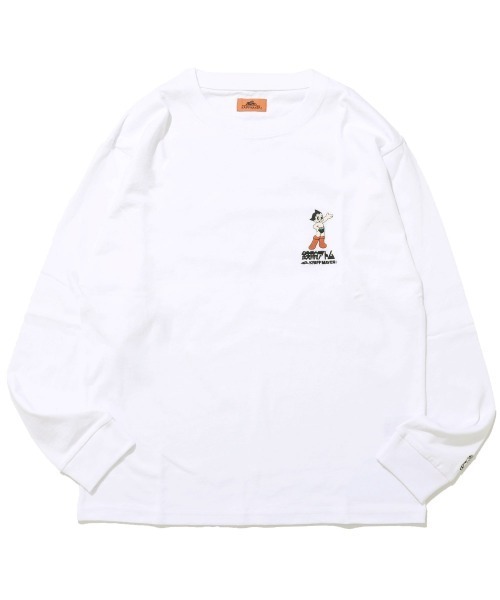 KRIFF MAYER(クリフメイヤー)の「【綿100%】手塚治虫キャラクターコラボロンT(アトム)(Tシャツ/カットソー・メンズ・チャコール/グリーン/グレー/オフホワイト・LARGE/MEDIUM/X-LARGE)」の11枚目の写真