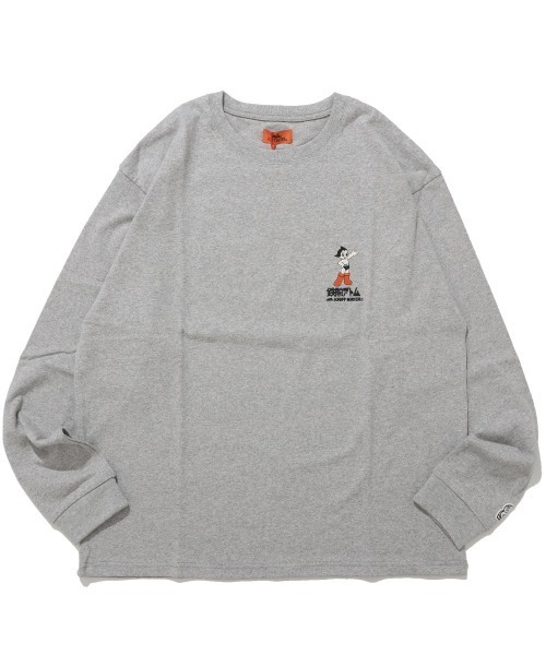 KRIFF MAYER(クリフメイヤー)の「【綿100%】手塚治虫キャラクターコラボロンT(アトム)(Tシャツ/カットソー・メンズ・チャコール/グリーン/グレー/オフホワイト・LARGE/MEDIUM/X-LARGE)」の12枚目の写真