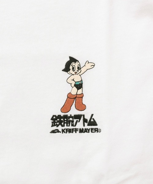 KRIFF MAYER(クリフメイヤー)の「【綿100%】手塚治虫キャラクターコラボロンT(アトム)(Tシャツ/カットソー・メンズ・チャコール/グリーン/グレー/オフホワイト・LARGE/MEDIUM/X-LARGE)」の17枚目の写真