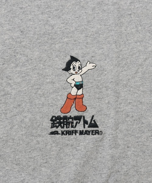 KRIFF MAYER(クリフメイヤー)の「【綿100%】手塚治虫キャラクターコラボロンT(アトム)(Tシャツ/カットソー・メンズ・チャコール/グリーン/グレー/オフホワイト・LARGE/MEDIUM/X-LARGE)」の18枚目の写真