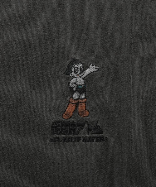 KRIFF MAYER(クリフメイヤー)の「【綿100%】手塚治虫キャラクターコラボロンT(アトム)(Tシャツ/カットソー・メンズ・チャコール/グリーン/グレー/オフホワイト・LARGE/MEDIUM/X-LARGE)」の19枚目の写真
