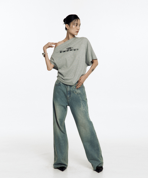 KASHIKO(カシコ)の「Zen One Shoulder Top Gray(Tシャツ/カットソー・レディース・その他・SMALL/MEDIUM)」の8枚目の写真