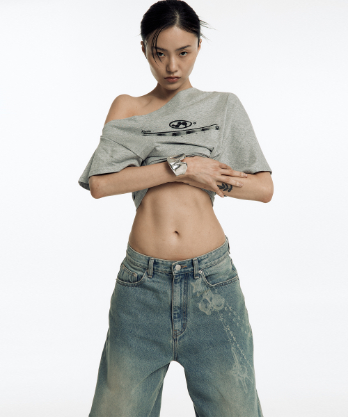KASHIKO(カシコ)の「Zen One Shoulder Top Gray(Tシャツ/カットソー・レディース・その他・SMALL/MEDIUM)」の10枚目の写真