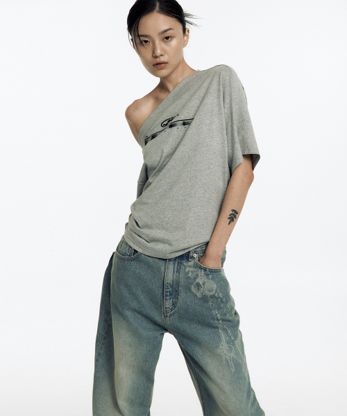 KASHIKO(カシコ)の「Zen One Shoulder Top Gray(Tシャツ/カットソー・レディース・その他・SMALL/MEDIUM)」の13枚目の写真