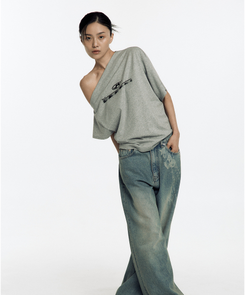 KASHIKO(カシコ)の「Zen One Shoulder Top Gray(Tシャツ/カットソー・レディース・その他・SMALL/MEDIUM)」の14枚目の写真