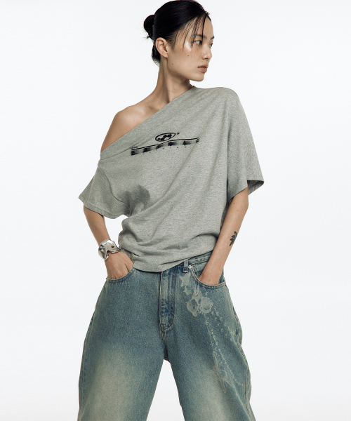KASHIKO(カシコ)の「Zen One Shoulder Top Gray(Tシャツ/カットソー・レディース・その他・SMALL/MEDIUM)」の17枚目の写真