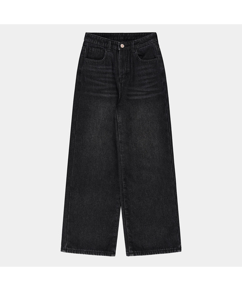 PIGMENT(ピグメント)の「マルチヒットデニムパンツ (XJDP250998)(デニムパンツ・レディース・ダークブルー/ダークブラック/ブルー・SMALL/MEDIUM/LARGE)」の2枚目の写真