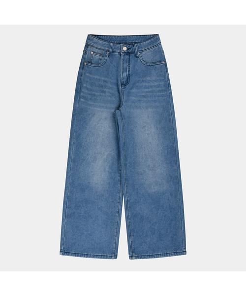 PIGMENT(ピグメント)の「マルチヒットデニムパンツ (XJDP250998)(デニムパンツ・レディース・ダークブルー/ダークブラック/ブルー・SMALL/MEDIUM/LARGE)」の3枚目の写真