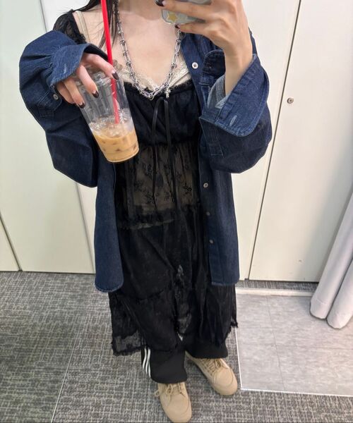 HETIT(ヘティ)の「レースウールタンクトップ(ベージュ)(Tシャツ/カットソー・レディース・その他・FREE)」の9枚目の写真