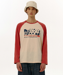 TEKET | Folder L/S Tee Cream(Tシャツ/カットソー)