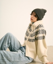 uchi.（ウチ）の「リブニットワッチ（ニットキャップ/ビーニー）」