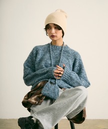 uchi.（ウチ）の「リブニットワッチ（ニットキャップ/ビーニー）」