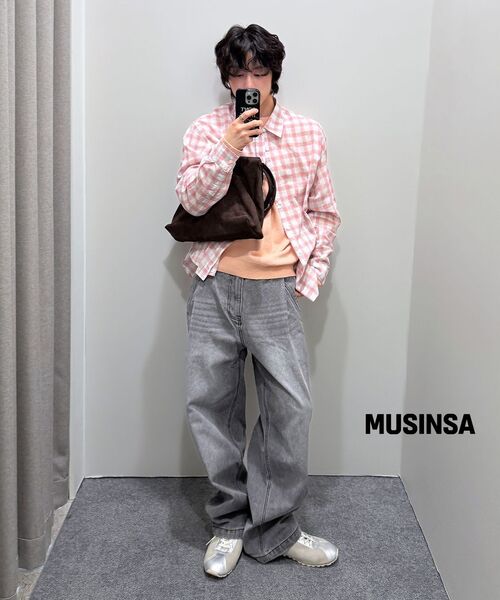 POKER FACE（ポーカーフェイス）の「WASHED MANDARIN CANDY SHIRTS（シャツ/ブラウス・メンズ・その他・44/46/48）」の6枚目の写真