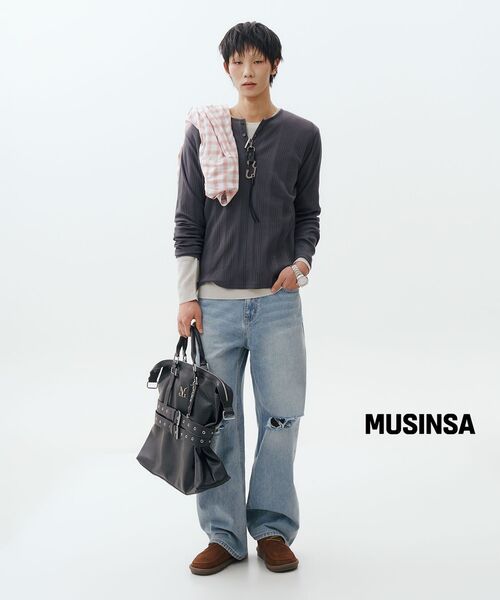 POKER FACE（ポーカーフェイス）の「WASHED MANDARIN CANDY SHIRTS（シャツ/ブラウス・メンズ・その他・44/46/48）」の9枚目の写真