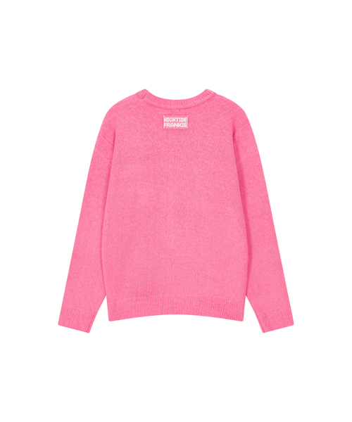 HIGHTIDEFRANKIE(ハイタイドフランキー)の「Frankie 3 Pins Round Knit Pink(ニット/セーター・メンズ・PINK・FREE)」の2枚目の写真