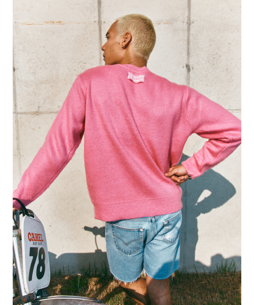 HIGHTIDEFRANKIE(ハイタイドフランキー)の「Frankie 3 Pins Round Knit Pink(ニット/セーター・メンズ・PINK・FREE)」の7枚目の写真