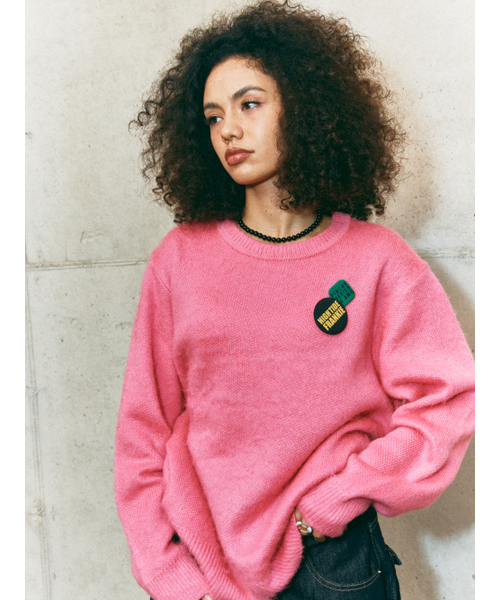 HIGHTIDEFRANKIE(ハイタイドフランキー)の「Frankie 3 Pins Round Knit Pink(ニット/セーター・メンズ・PINK・FREE)」の9枚目の写真