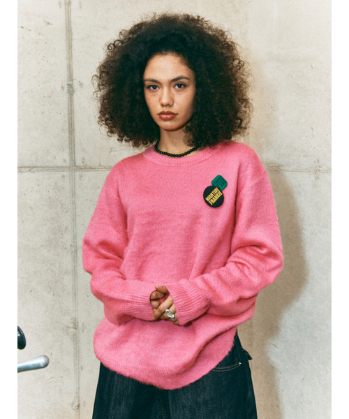 HIGHTIDEFRANKIE(ハイタイドフランキー)の「Frankie 3 Pins Round Knit Pink(ニット/セーター・メンズ・PINK・FREE)」の11枚目の写真