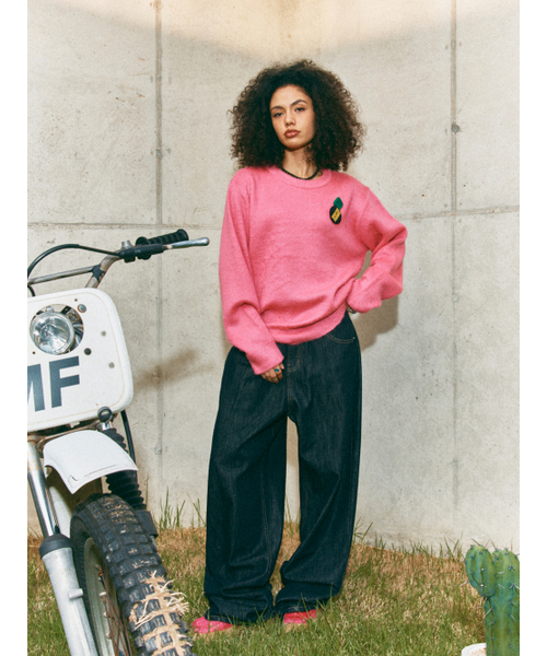 HIGHTIDEFRANKIE(ハイタイドフランキー)の「Frankie 3 Pins Round Knit Pink(ニット/セーター・メンズ・PINK・FREE)」の13枚目の写真