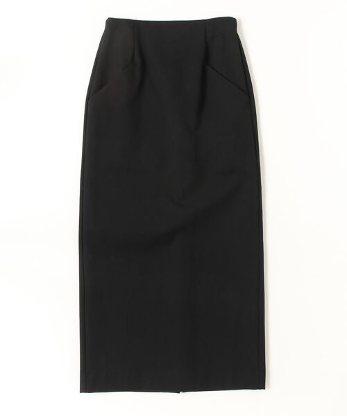 CINOH（チノ）の「DOUBLE CLOTH TIGHT SKIRT（スカート・レディース・ベージュ/ブラック・36/38）」の15枚目の写真