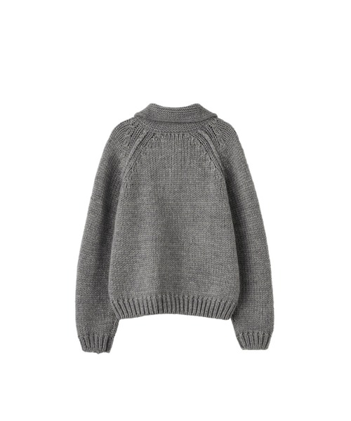 GENERAL IDEA(ジェネラルアイデア)の「【GENERAL IDEA】ウールブレンドジップアップカーディガン / COZY WOOL BLEND ZIP-UP CARDIGAN(カーディガン/ボレロ・レディース・グレー/アイボリー/ベージュ・L/M/S)」の21枚目の写真