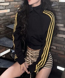 Vipoa | Crop yellow track jacket(ジャージ)