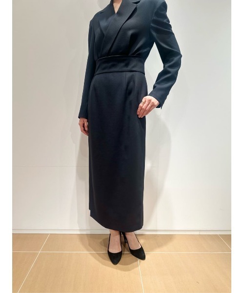 COLUMN(コラム)の「COLUMN / ウエストデザインワンピース<THE COLUMN>(ワンピース・レディース・ネイビー/ベージュ・36/38)」の16枚目の写真