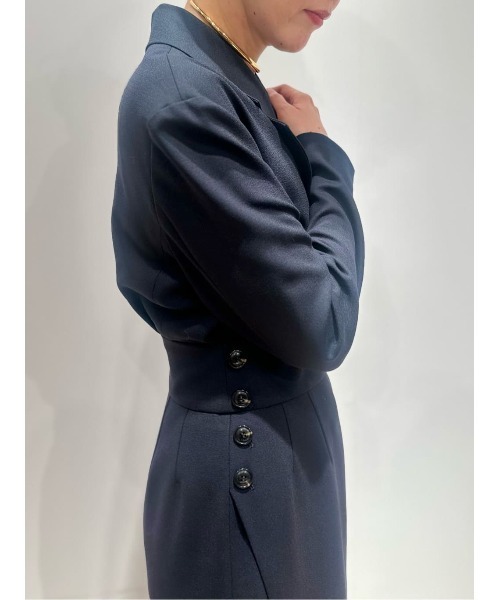 COLUMN(コラム)の「COLUMN / ウエストデザインワンピース<THE COLUMN>(ワンピース・レディース・ネイビー/ベージュ・36/38)」の12枚目の写真