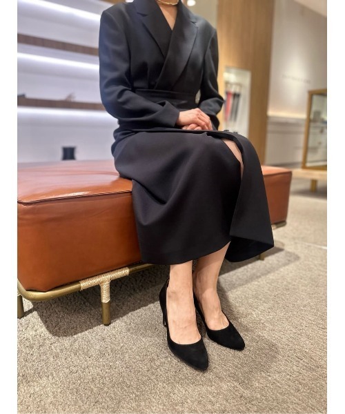 COLUMN(コラム)の「COLUMN / ウエストデザインワンピース<THE COLUMN>(ワンピース・レディース・ネイビー/ベージュ・36/38)」の10枚目の写真