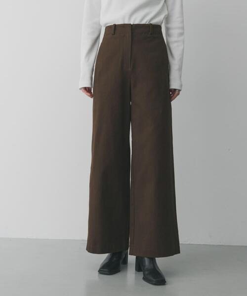 SENSE OF PLACE by URBAN RESEARCH（センスオブプレイスバイアーバンリサーチ）の「カラーワイドパンツ（その他パンツ・レディース・イエロー/ピンク/ブラウン・MEDIUM/SMALL）」の21枚目の写真