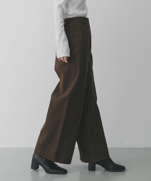 SENSE OF PLACE by URBAN RESEARCH（センスオブプレイスバイアーバンリサーチ）の「カラーワイドパンツ（その他パンツ・レディース・イエロー/ピンク/ブラウン・MEDIUM/SMALL）」の22枚目の写真