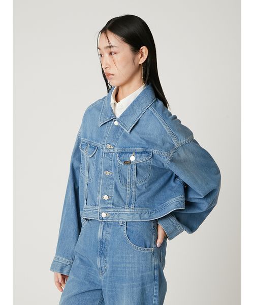 FRAY I.D(フレイアイディー)の「【Lee× FRAY I.D】デニムジャケット(デニムジャケット・レディース・ブルー/インディゴブルー・F)」の20枚目の写真