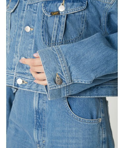 FRAY I.D(フレイアイディー)の「【Lee× FRAY I.D】デニムジャケット(デニムジャケット・レディース・ブルー/インディゴブルー・F)」の22枚目の写真