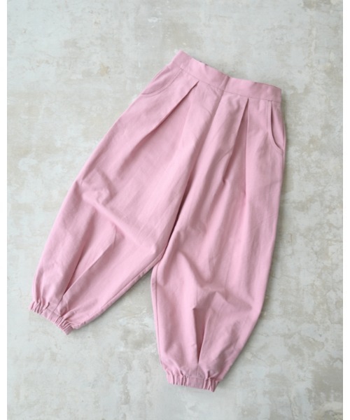 NHT(エヌエイチティー)の「NHT/エヌエイチティー ロングサーカスパンツ(その他パンツ・キッズ・アイボリー/ピンク/グリーン・150cm/140cm/130cm/120cm/110cm/160cm)」の10枚目の写真